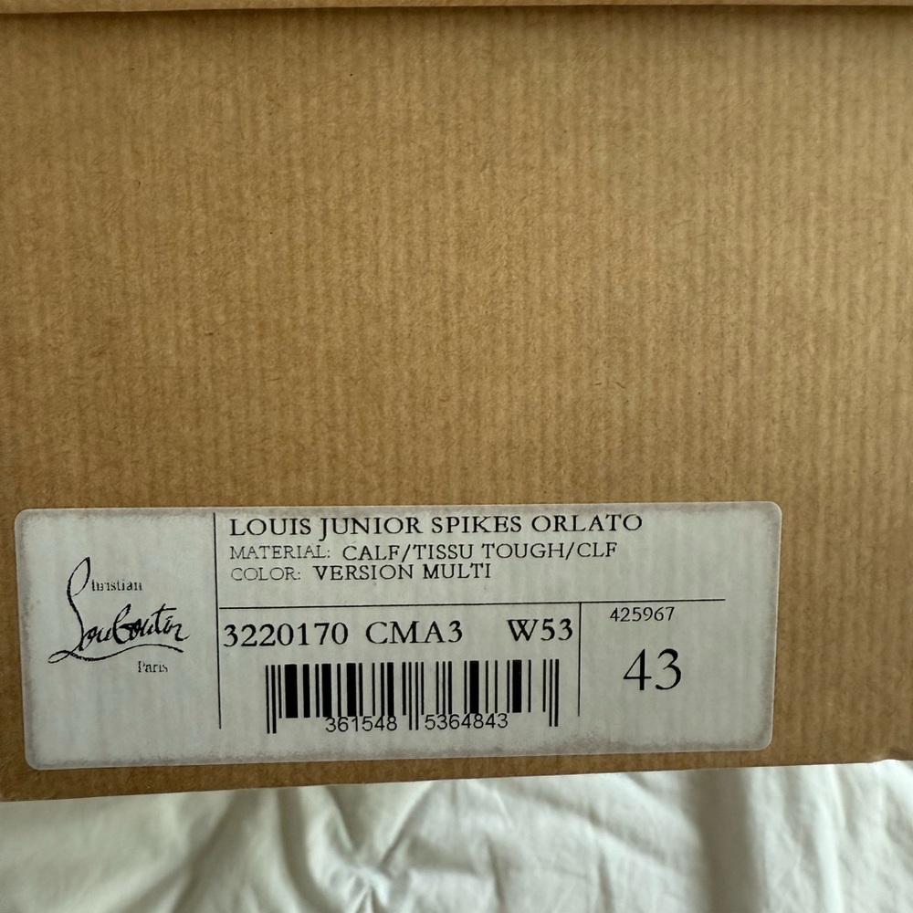 Louis Vuitton Junior Spikes Sneaker - Picture 8 of 8